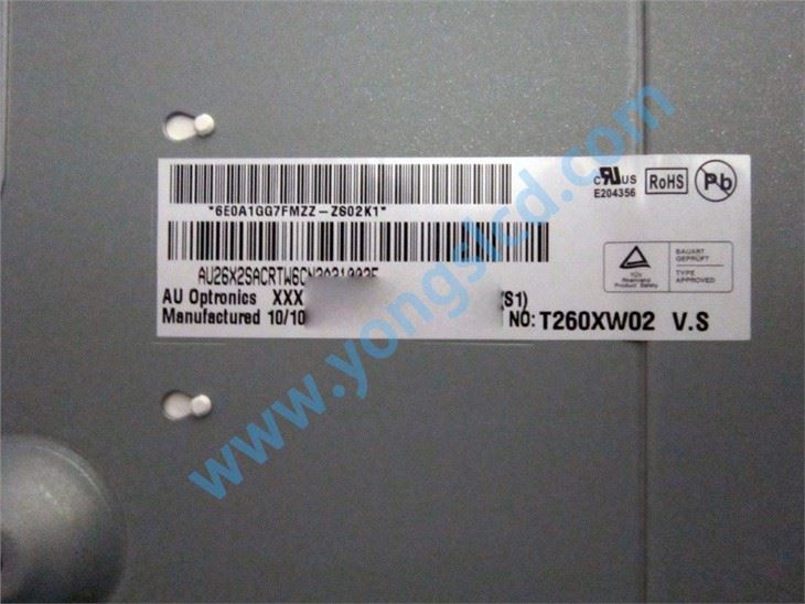 T260XW02 VS lcd