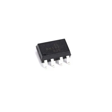 6N137 SOP-8 SMD-IC Hochgeschwindigkeits-isolierter Optokoppler-Logikausgang