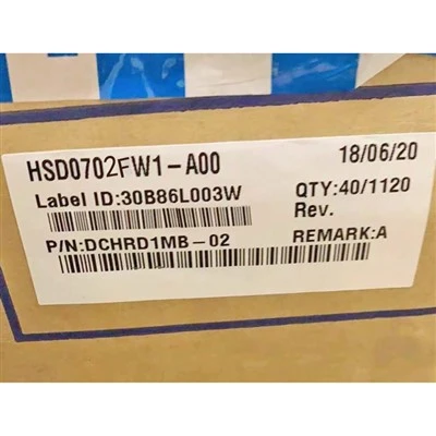 7.0 Zoll LCD-Anzeigemodul 1024*600 Auflösung LCD-Panel-Bildschirm HSD0702FW1-A00
